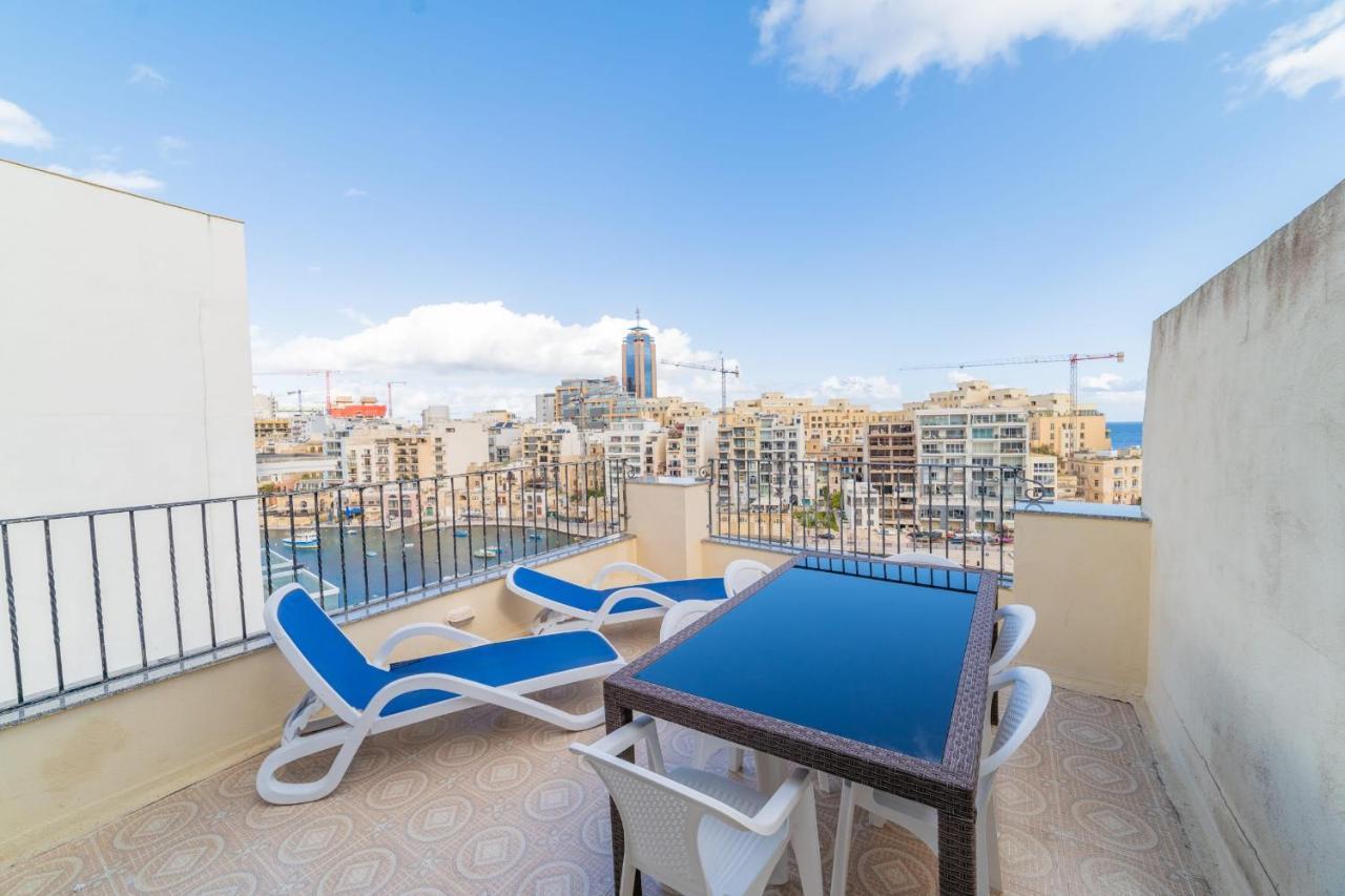 Amazing Views Of Spinola Bay In Heart Of Stjulians-Hosted By Sweetstay San Ġiljan Exterior foto